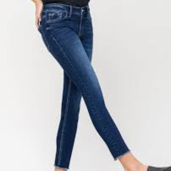 AG-ED Denim The Legging Ankle, Raw Hem, Style: REV1389-SP, 30Rx28, NWT $219 MSRP - Picture 2 of 13